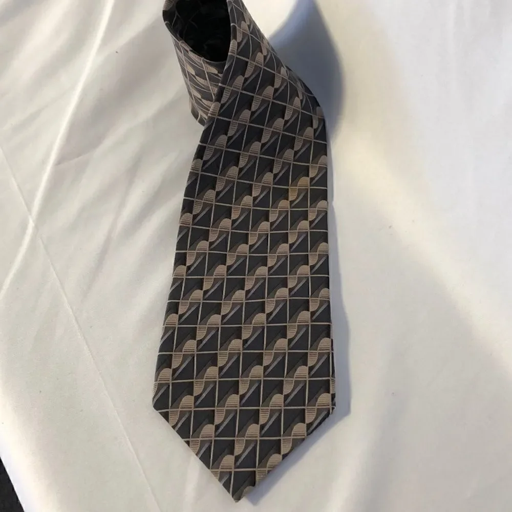 Dockers Khakis 100% silk necktie